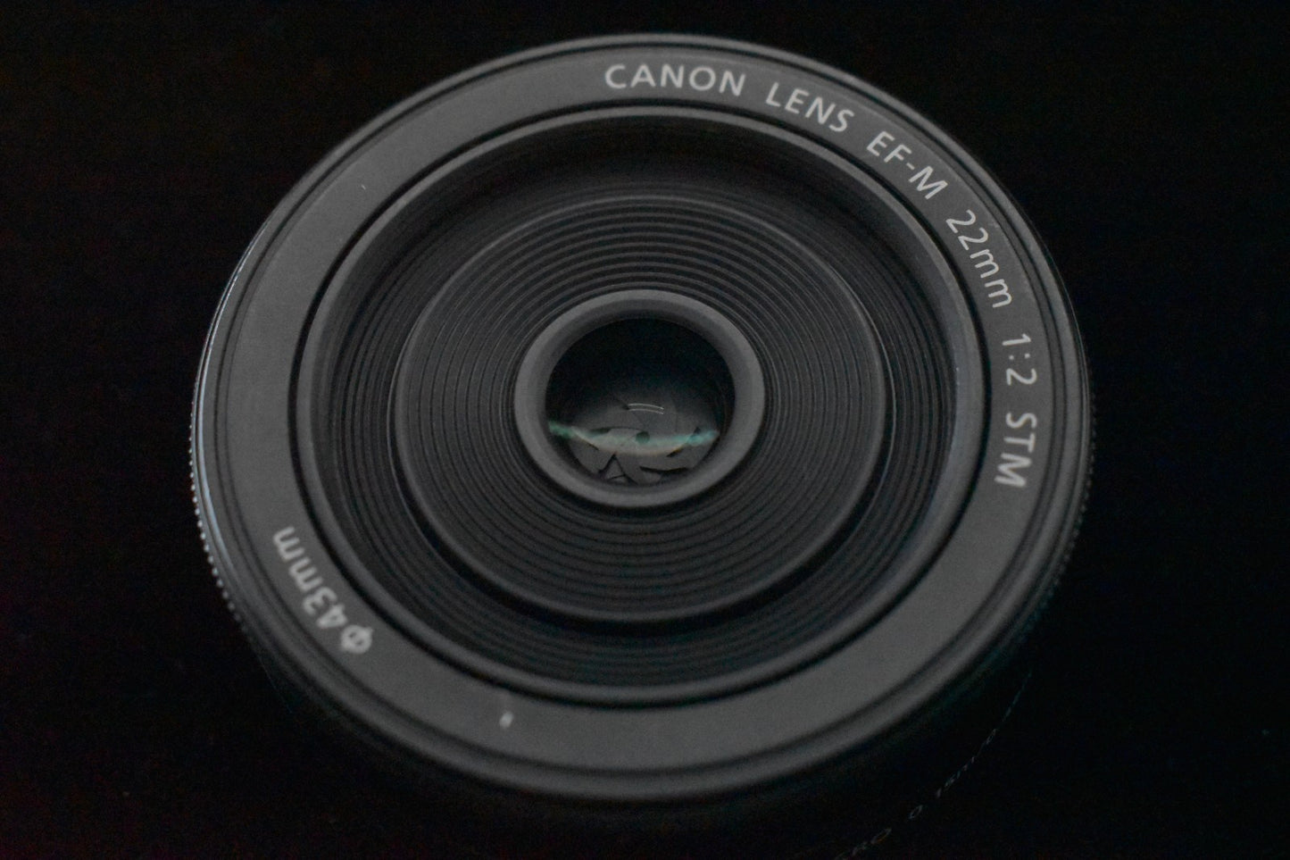 [1Yr Warranty] Canon EF-M 22mm f/2 STM Lens for EOS M EF-M Mount Black 11155