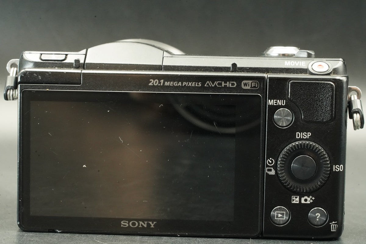 Sony Alpha a5000 Mirrorless Digital Camera with Lens Black -10476 cuts- #12453