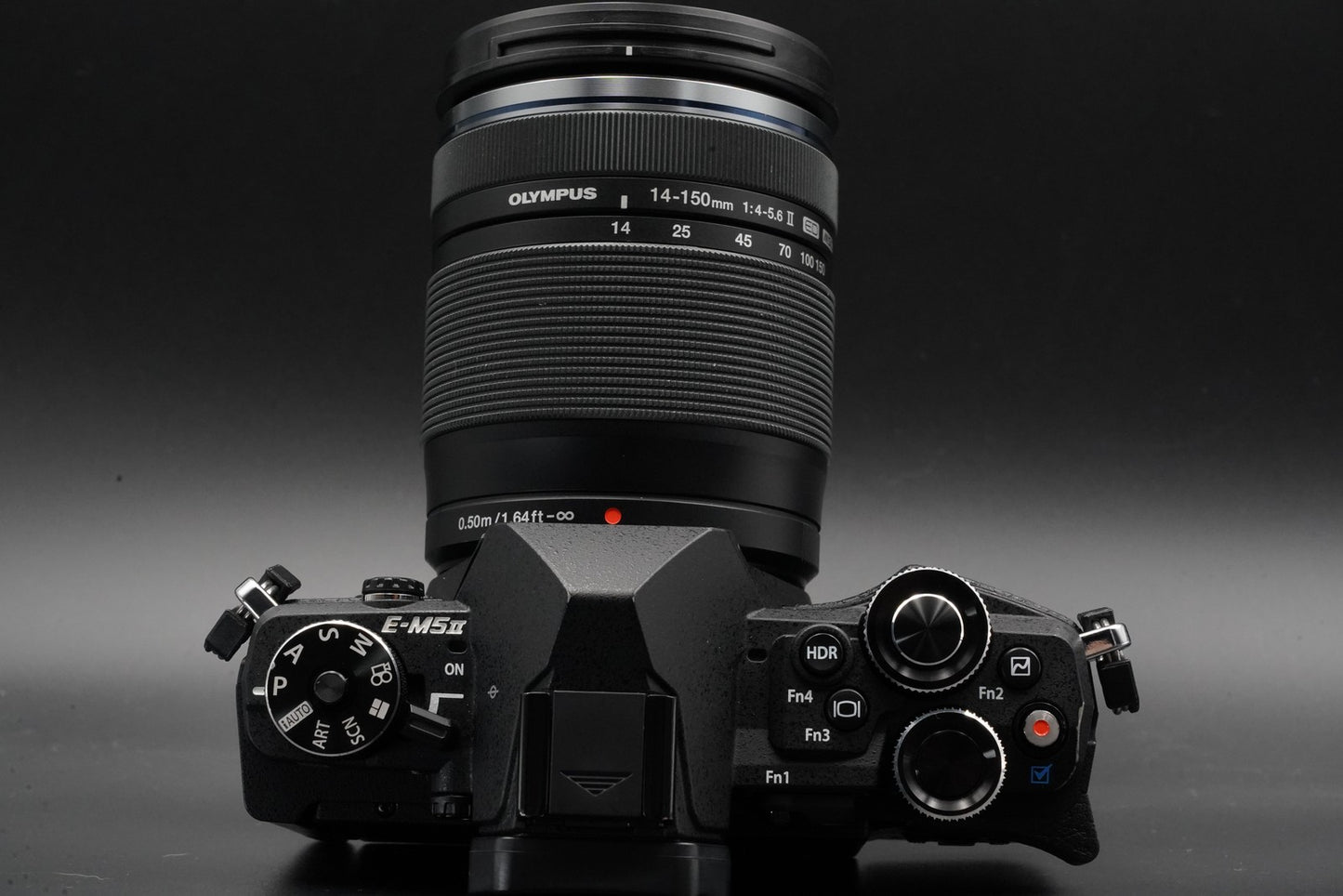 Olympus OM-D E-M5 Mark II Digital SLR Camera Black w/ 14-150mm II 10703