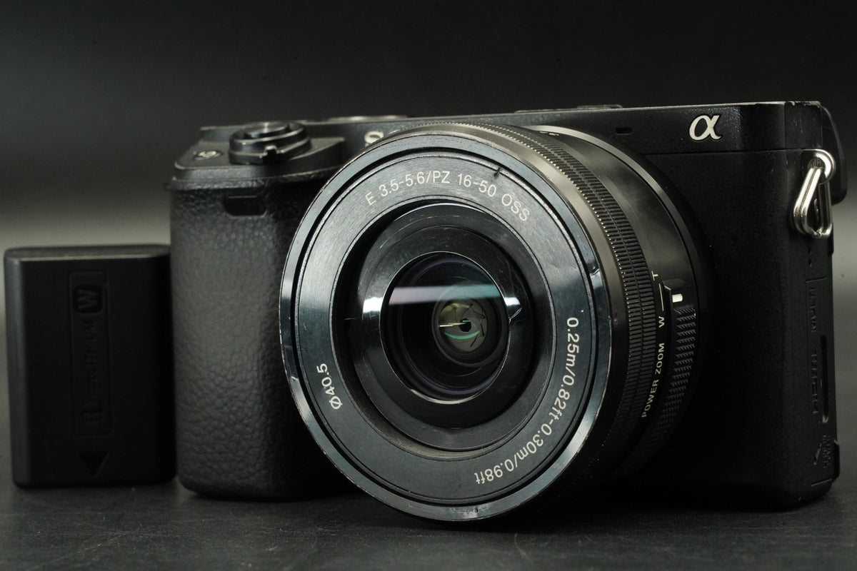 Sony a6300 + 16-50mm PZ Lens Mirrorless Digital Camera Black -12267 cuts- #12103