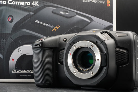 Blackmagic Design Pocket Cinema Camera 4K Camcorder BMPCC (M4/3 Mount) 11478