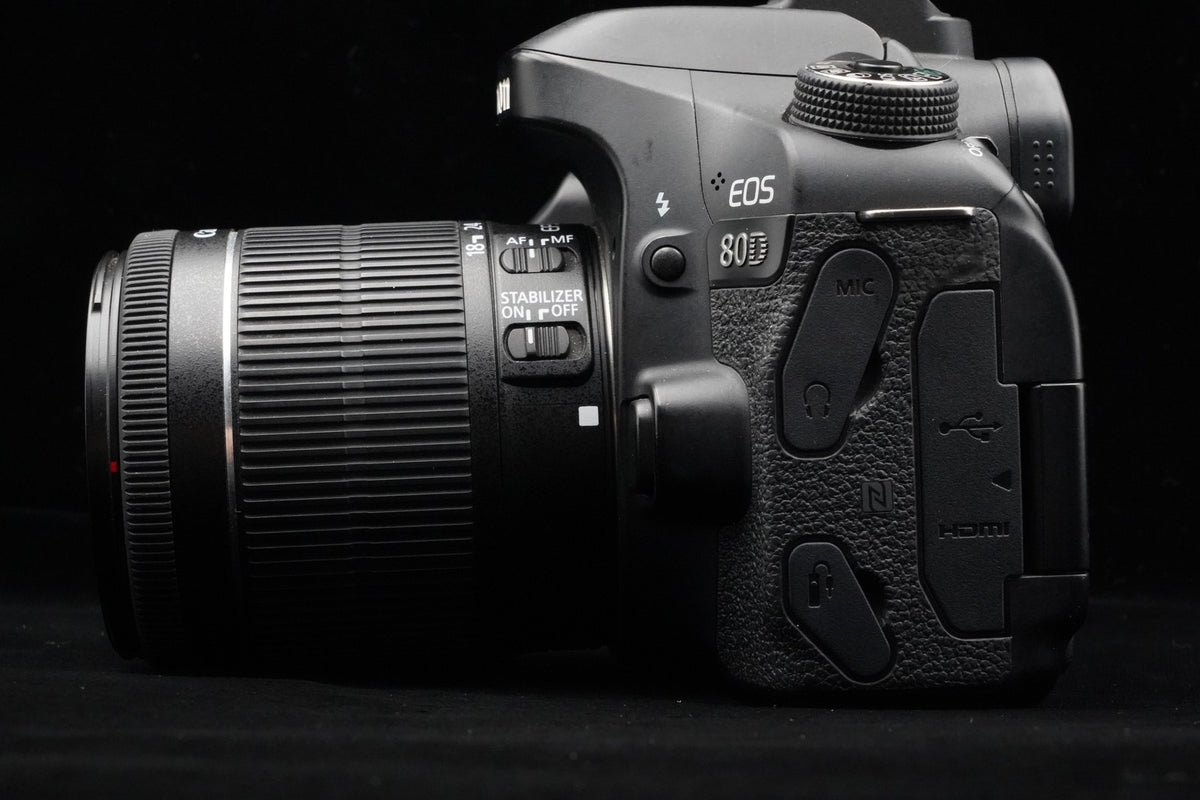 Canon EOS 80D Digital Camera + EF-S 18-55mm IS Lens US STOCK #9909