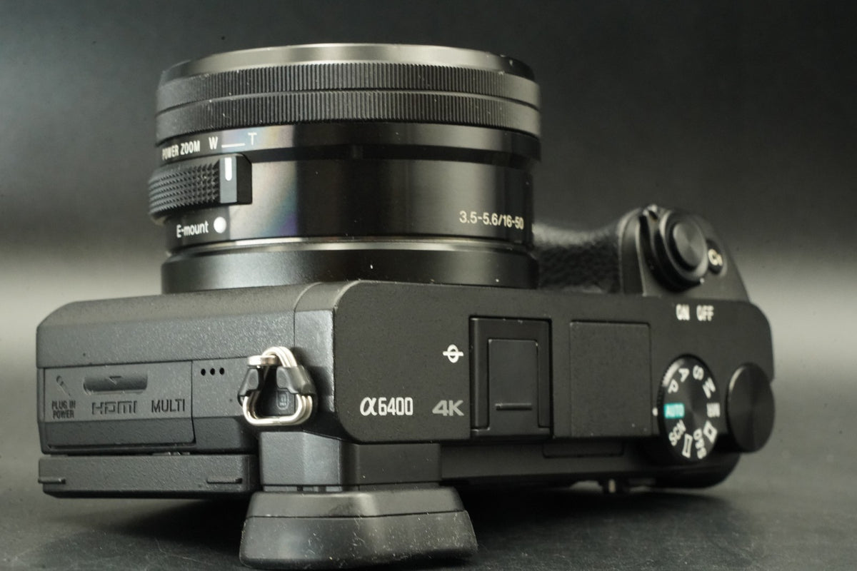Sony A6400 Digital Camera Black w/ 16-50mm Lens -2139 cuts- #12529