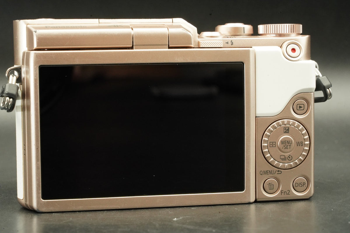 Panasonic DC-GF10 w/ 12-32mm + 35-100mm Lens White LUMIX Camera #12672