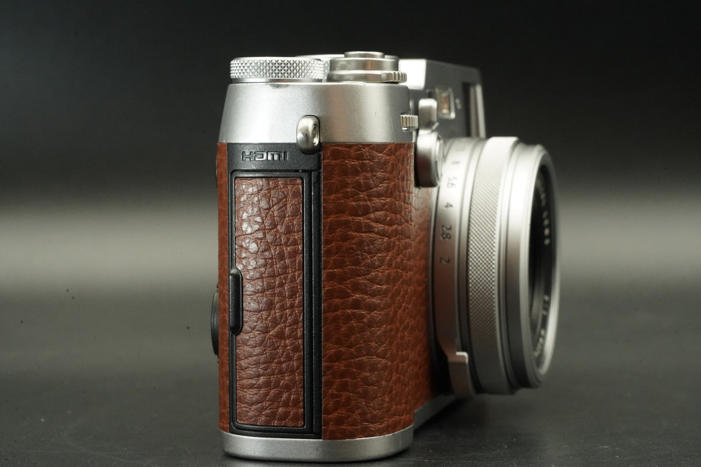 Fujifilm X100F 24.3MP Digital Camera Brown Japan -37400 cuts- #11776