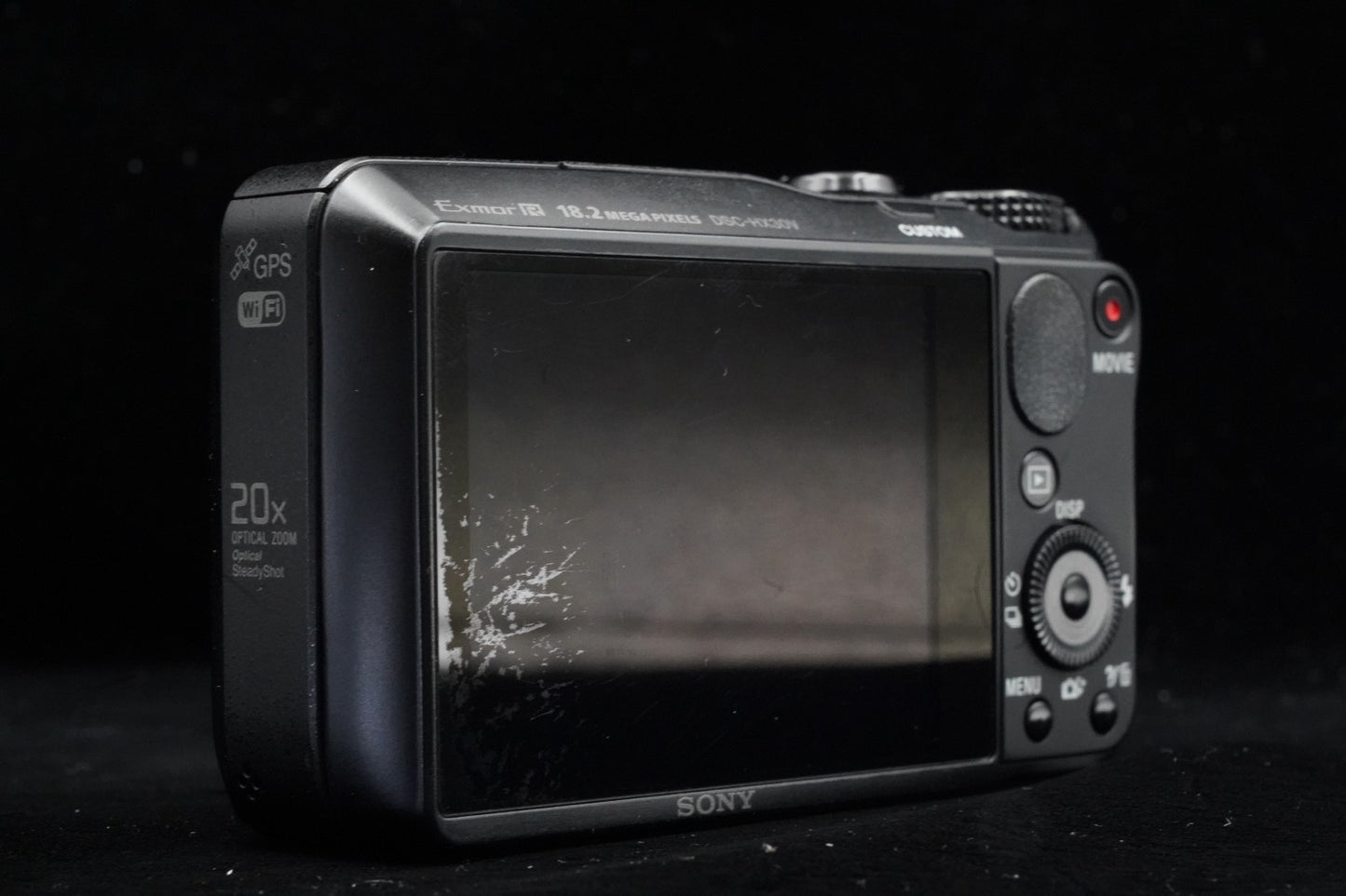[US Duty Paid] Sony Cyber-shot DSC-HX30V Black 18MP 20x Zoom Digital Camera 9516