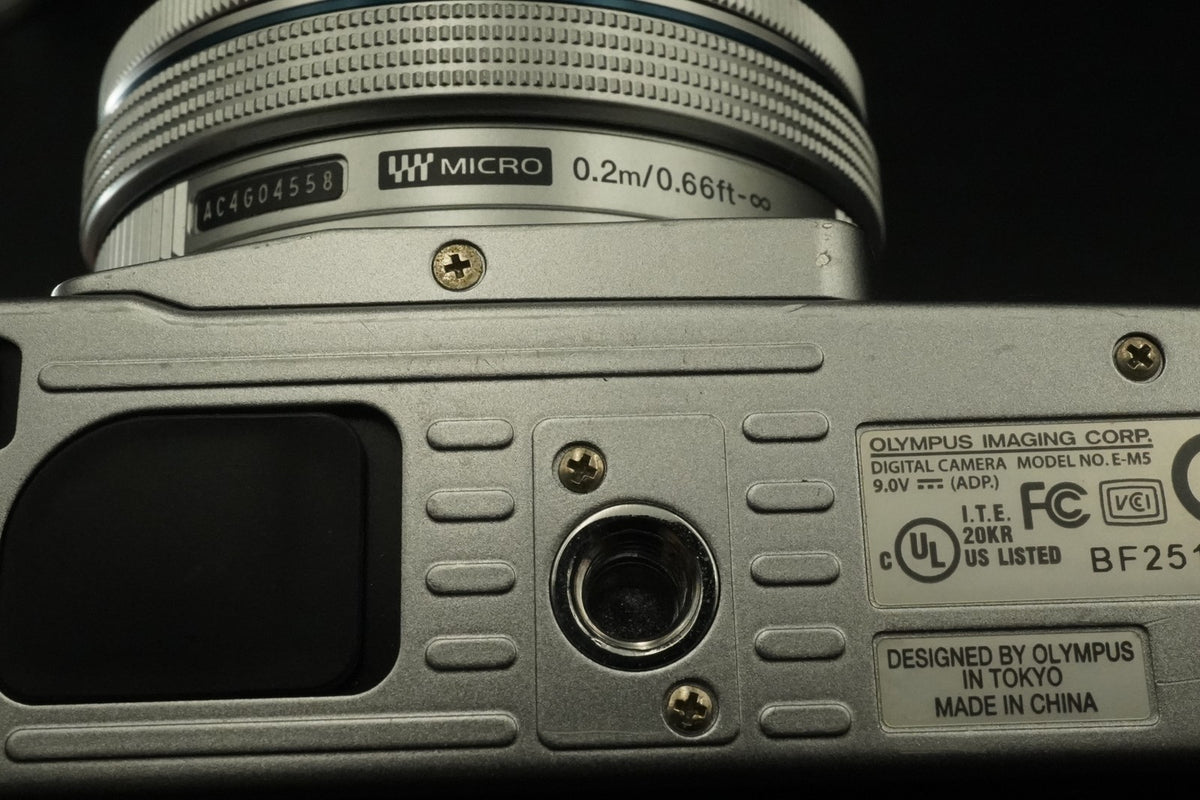 Olympus OM-D E-M5 Digital Camera with 14-42mm + 40-150mm Lens Silver #12043