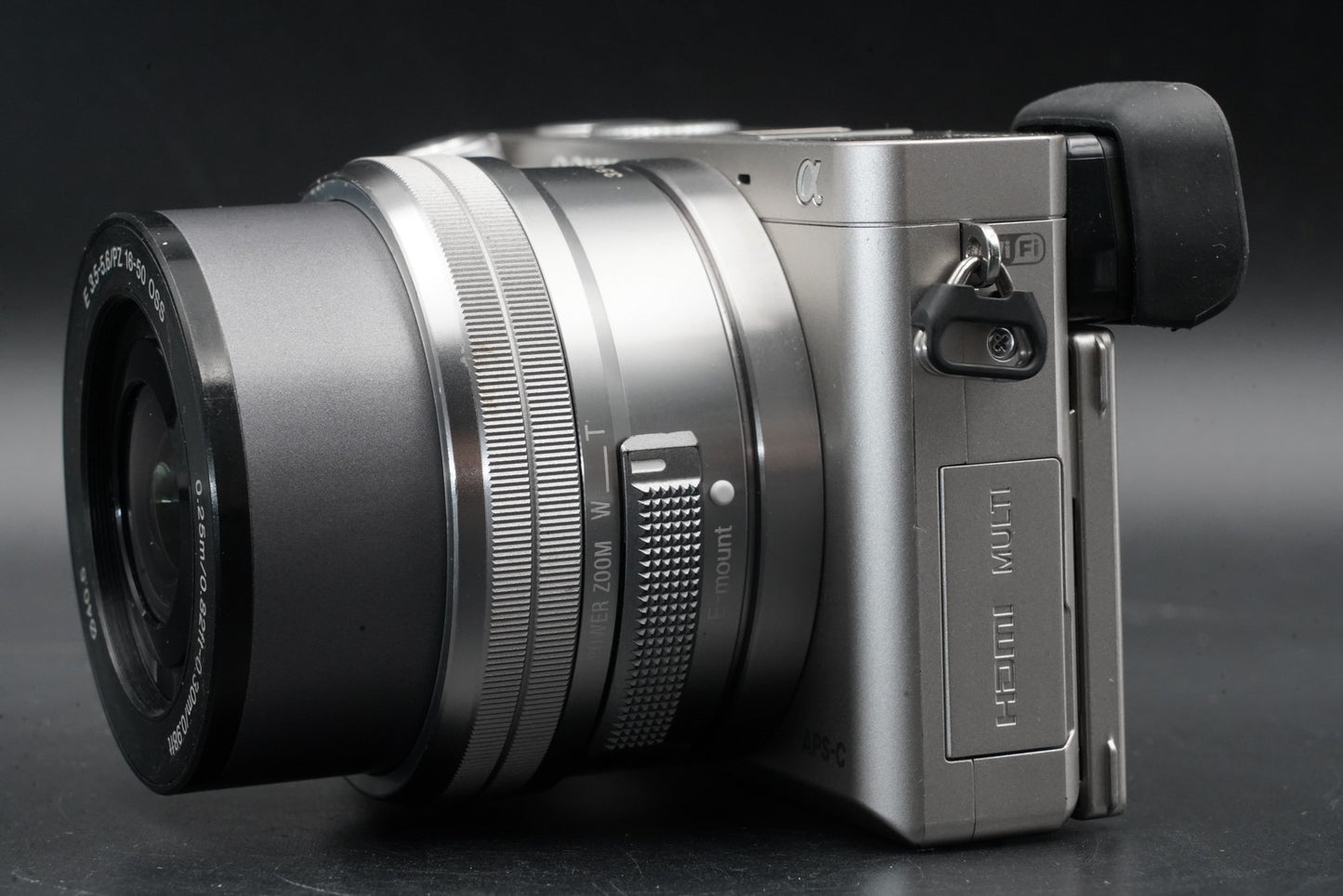 2374 cuts! Sony a6000 Digital Mirrorless Camera Silver w/ 16-50 + 55-210mm 11485