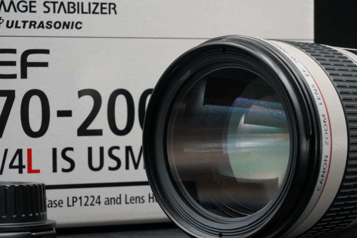Canon EF 70-200mm F/4 L IS USM Telephoto Lens US STOCK #11331
