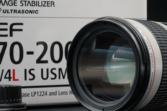 Canon EF 70-200mm F/4 L IS USM Telephoto Lens US STOCK #11331