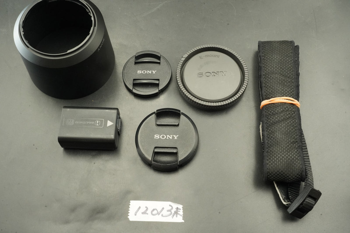 Sony a6000 Digital Mirrorless Camera Black w/ 16-50 + 55-210mm -24585 cut #12012