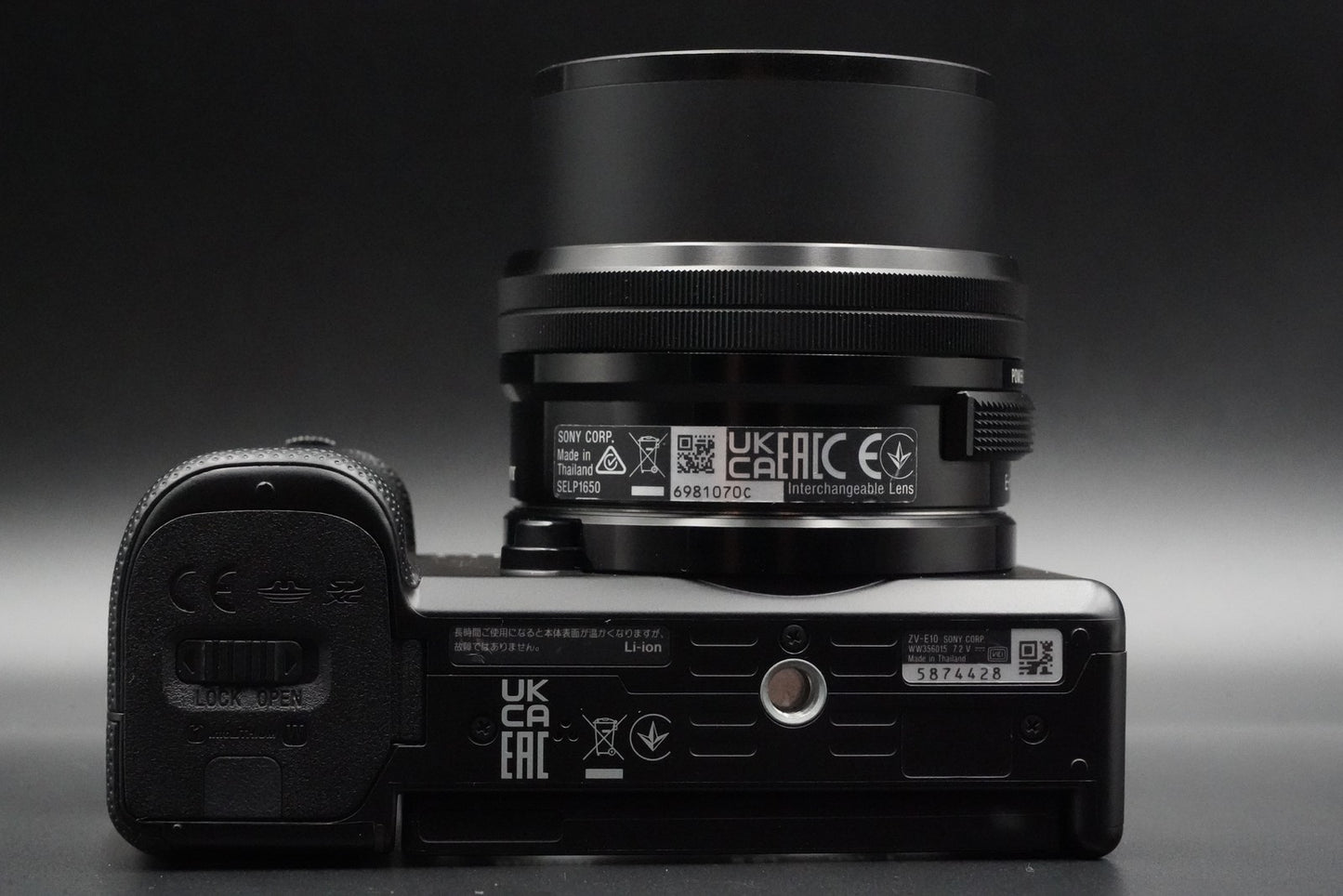 Sony Alpha ZV-E10 Mirrorless Vlog Camera w/ 2 Lenses Black US Duty Paid 10357