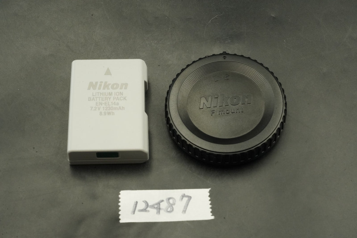 Nikon D5500 DSLR Digital Camera Body Only Black -1948 cuts- #12487