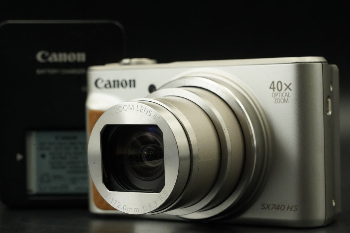 Canon PowerShot SX740 HS 20.3MP Digital Camera Silver US STOCK #12352