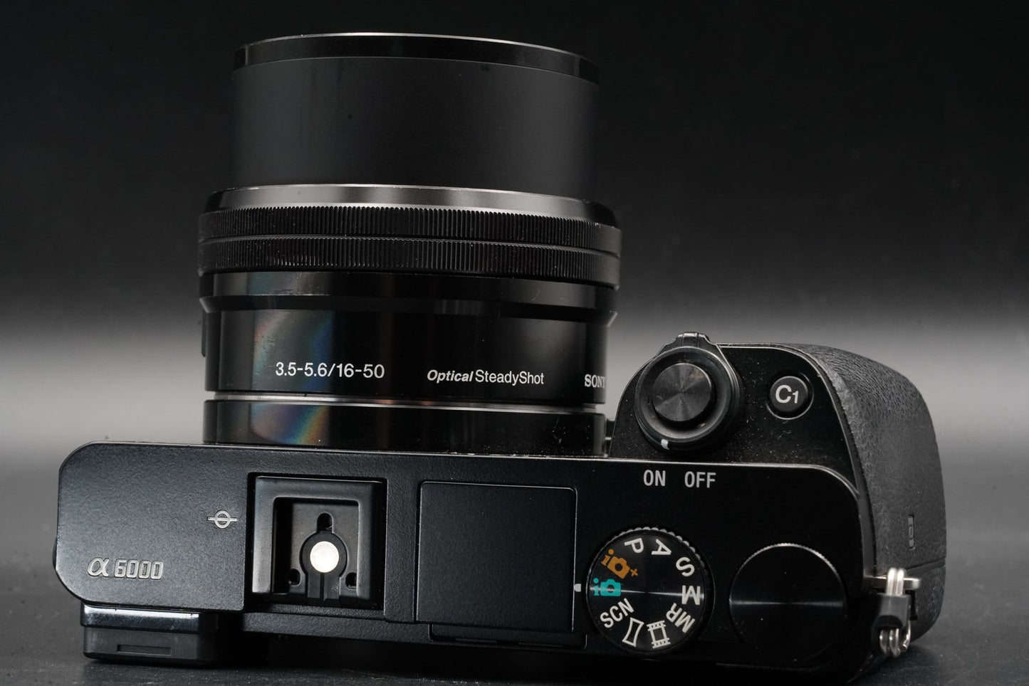 Sony alpha a6000 Digital Mirrorless Camera with Lens Black -35054 cuts- #11204