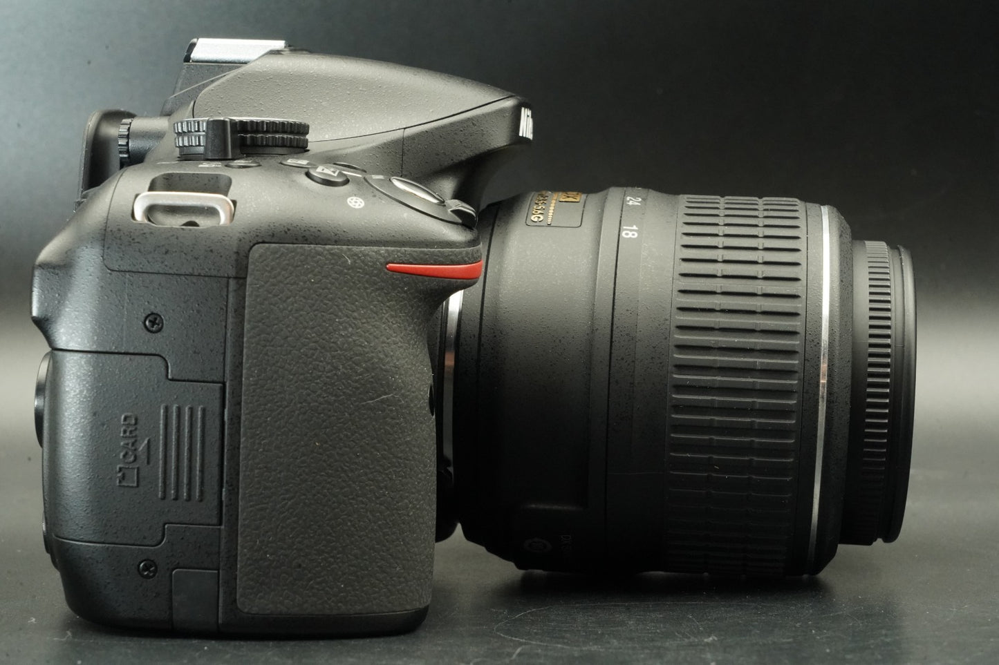 Nikon D5200 Digital Camera AF-S 18-55mm f/3.5-5.6 55-300mm f/4.5-5.6 Lens #11708