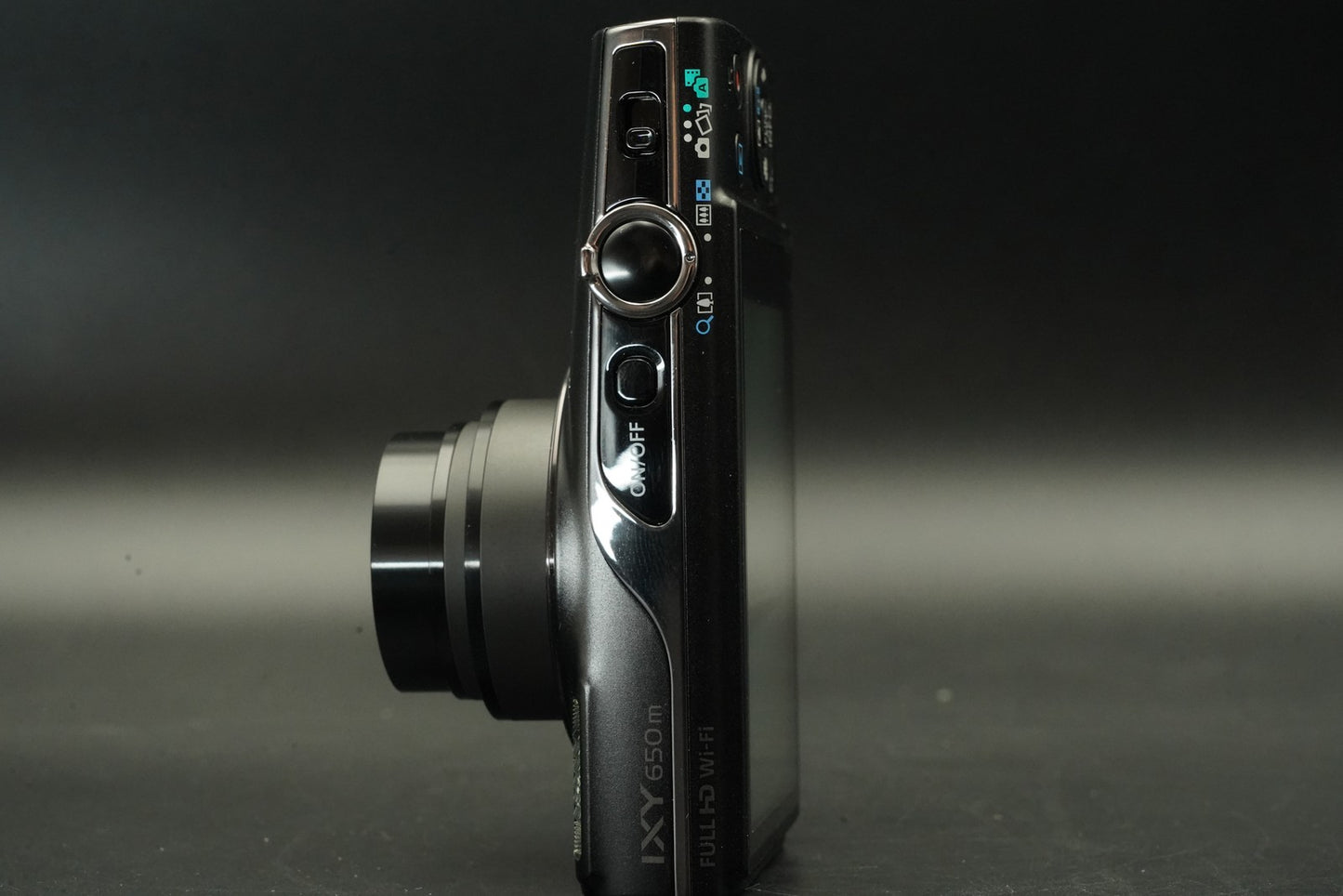 Canon IXY 650 PowerShot Elph 360 HS Digital Camera Black #11831