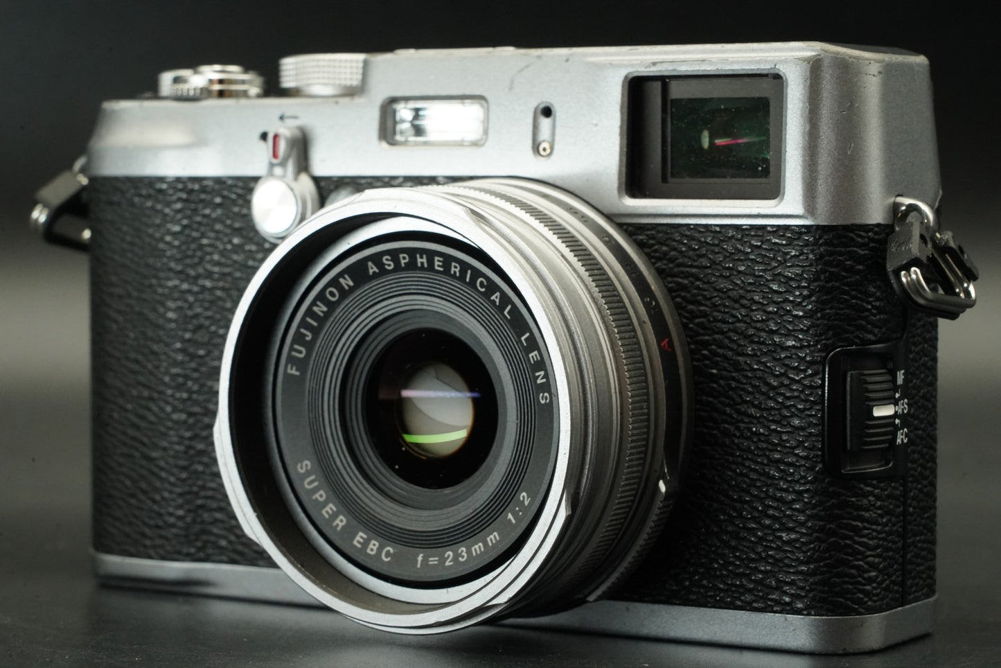 Fujifilm X100 FinePix X Series 12.3MP Silver Digital Camera US Duty Paid 11656