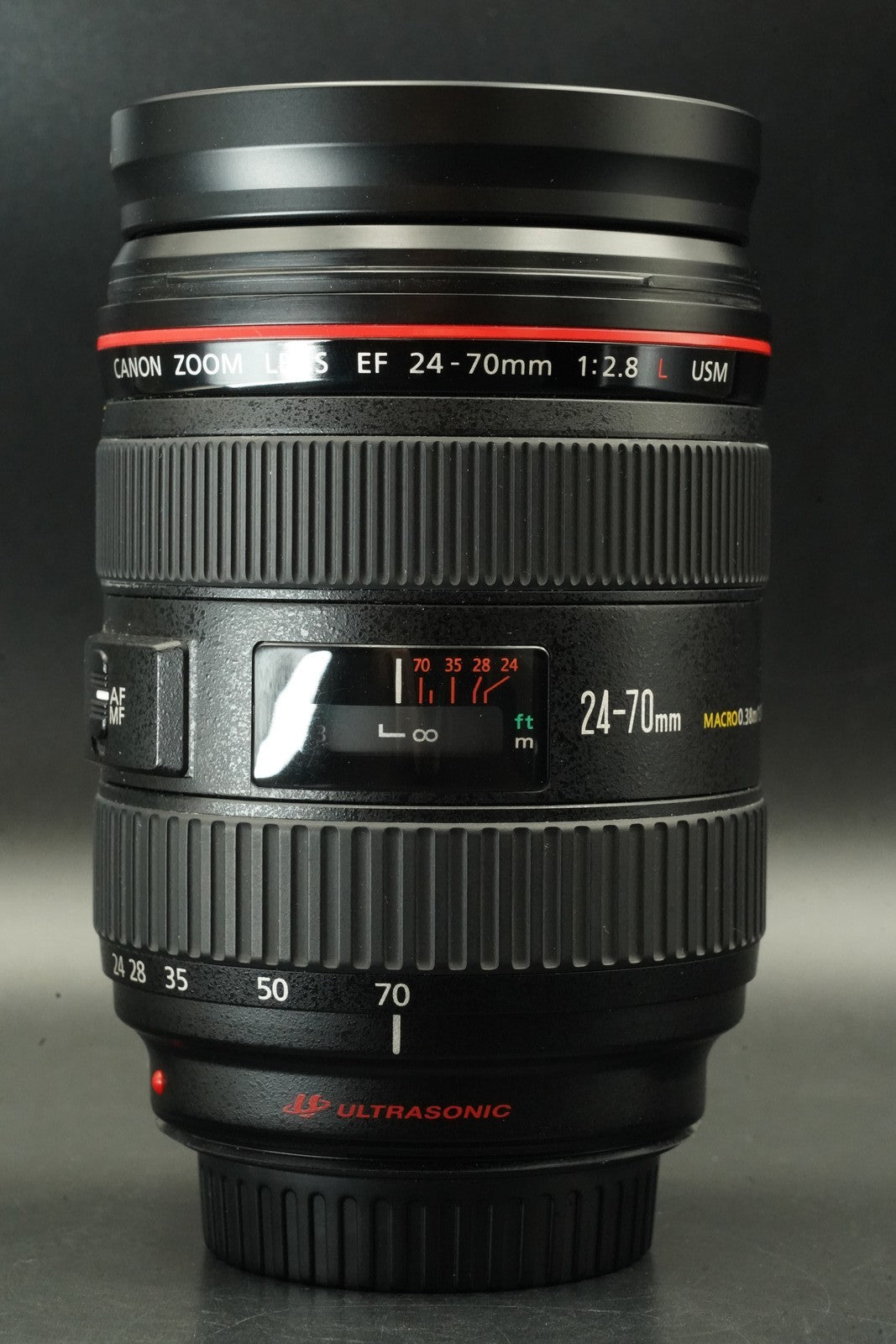 Canon EF 24-70mm f/2.8 L USM AF Telephoto Zoom Lens Used #12243