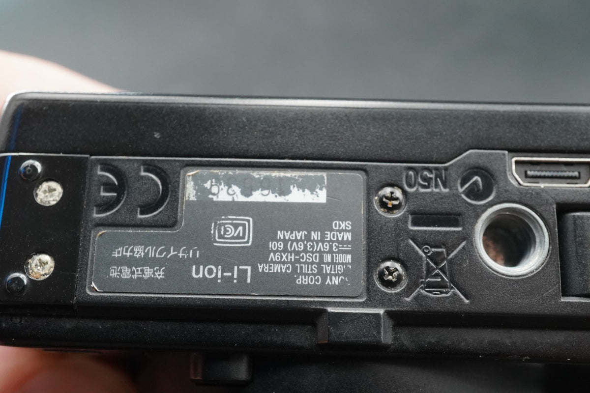 Sony Cyber-Shot DSC-HX9V Black Digital Camera English OK! Japan MINT #11399