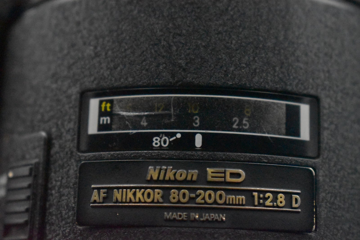 NIKON AF NIKKOR 80-200mm F/2.8D ED Zoom Telephoto Lens US STOCK #9359