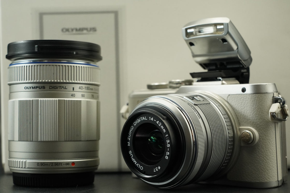 Olympus E-PL8 con lente de 40-150 mm cámara digital -6417 cortes- [] US...