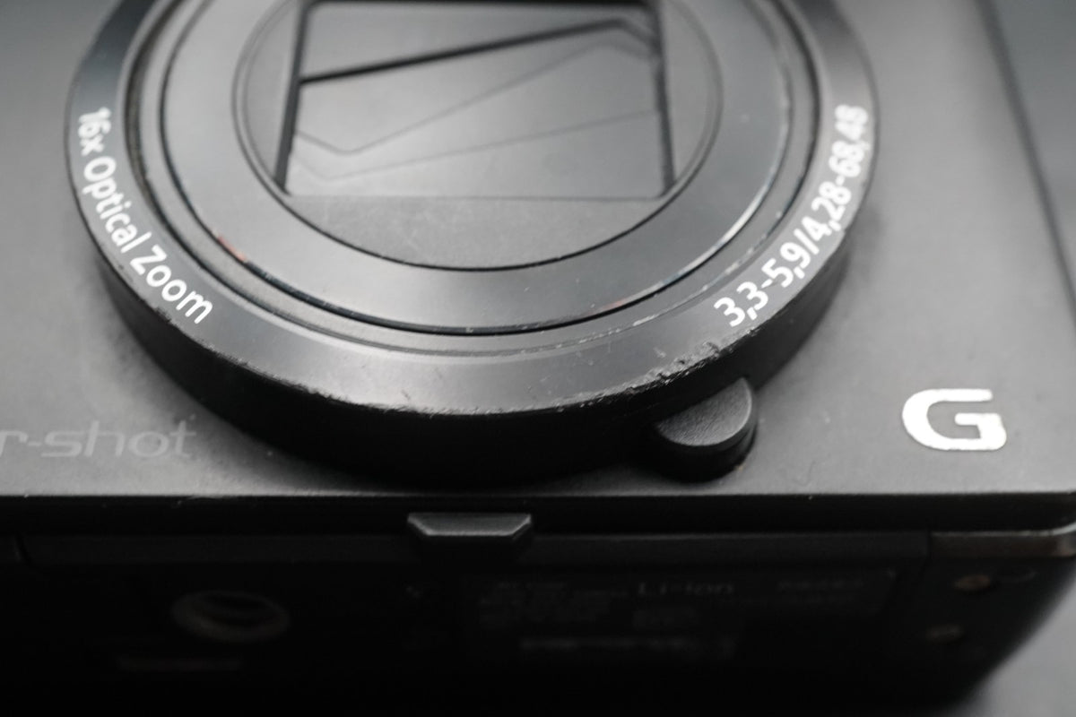 Sony Cyber-Shot DSC-HX9V Black Digital Camera English OK! Japan MINT #11399