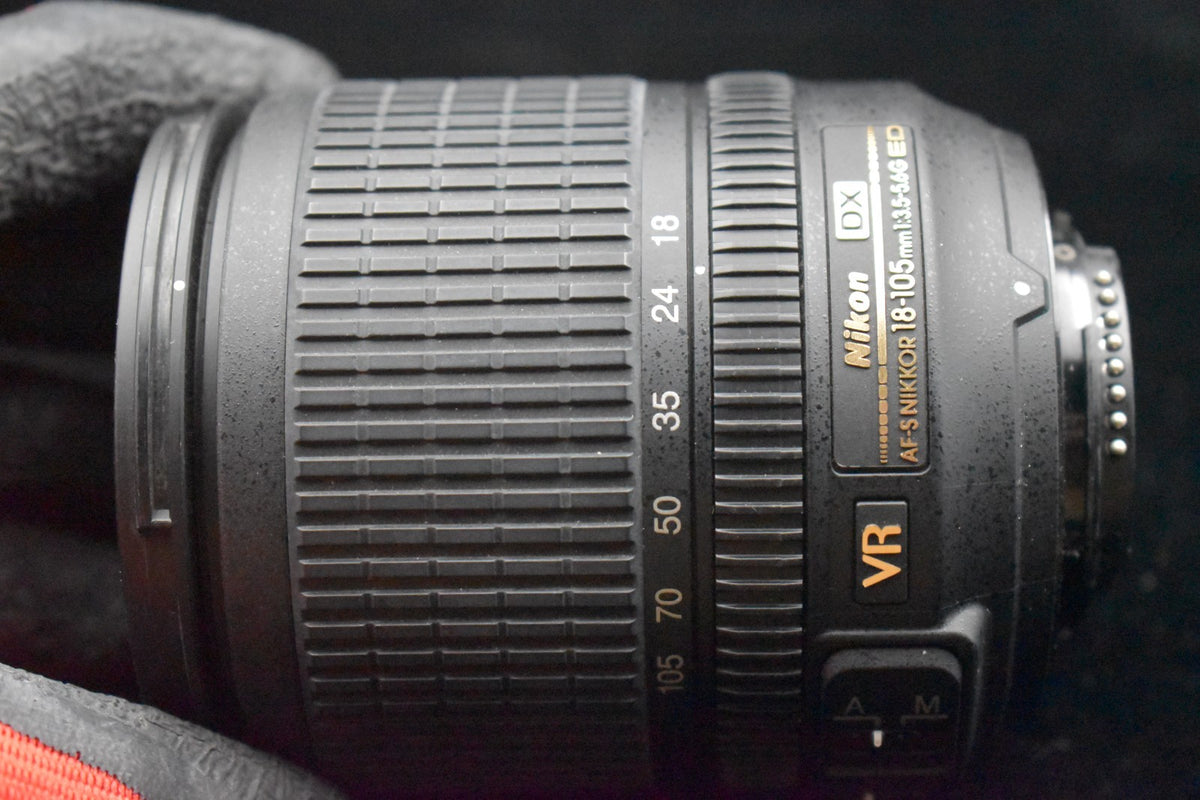 Nikon AF-S DX NIKKOR 18-105mm f/3.5-5.6G ED VR Zoom Lens US STOCK #9380