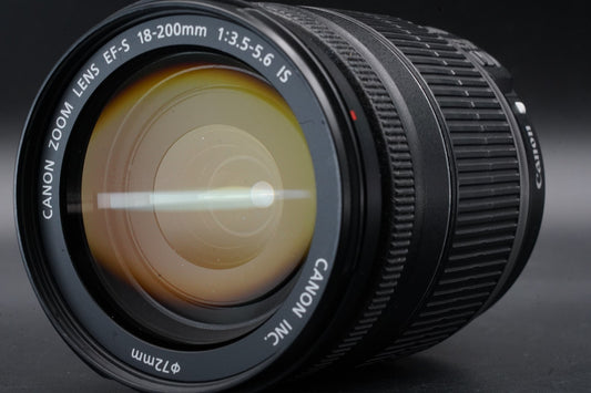 Canon EF-S 18-200mm f/3.5-5.6 IS Wide Angle Zoom AF Lens US STOCK #11139