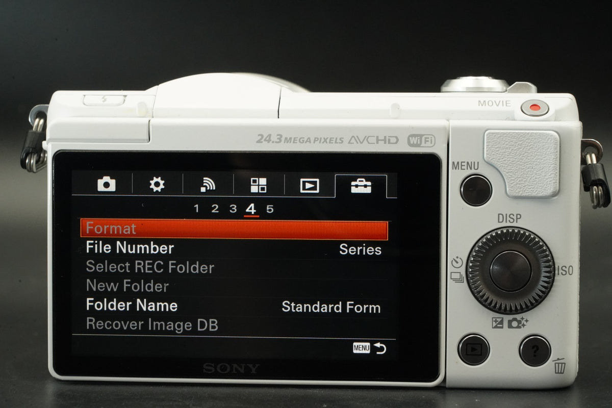 Sony Alpha a5100 Mirrorless Digital Camera White -1867 cuts- #11714