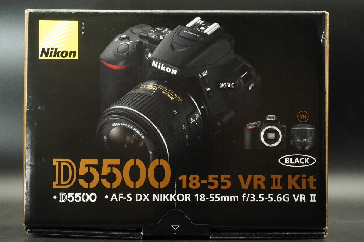 Nikon D5500 DSLR Digital Camera with AF-S Lens -246K cuts- #12086