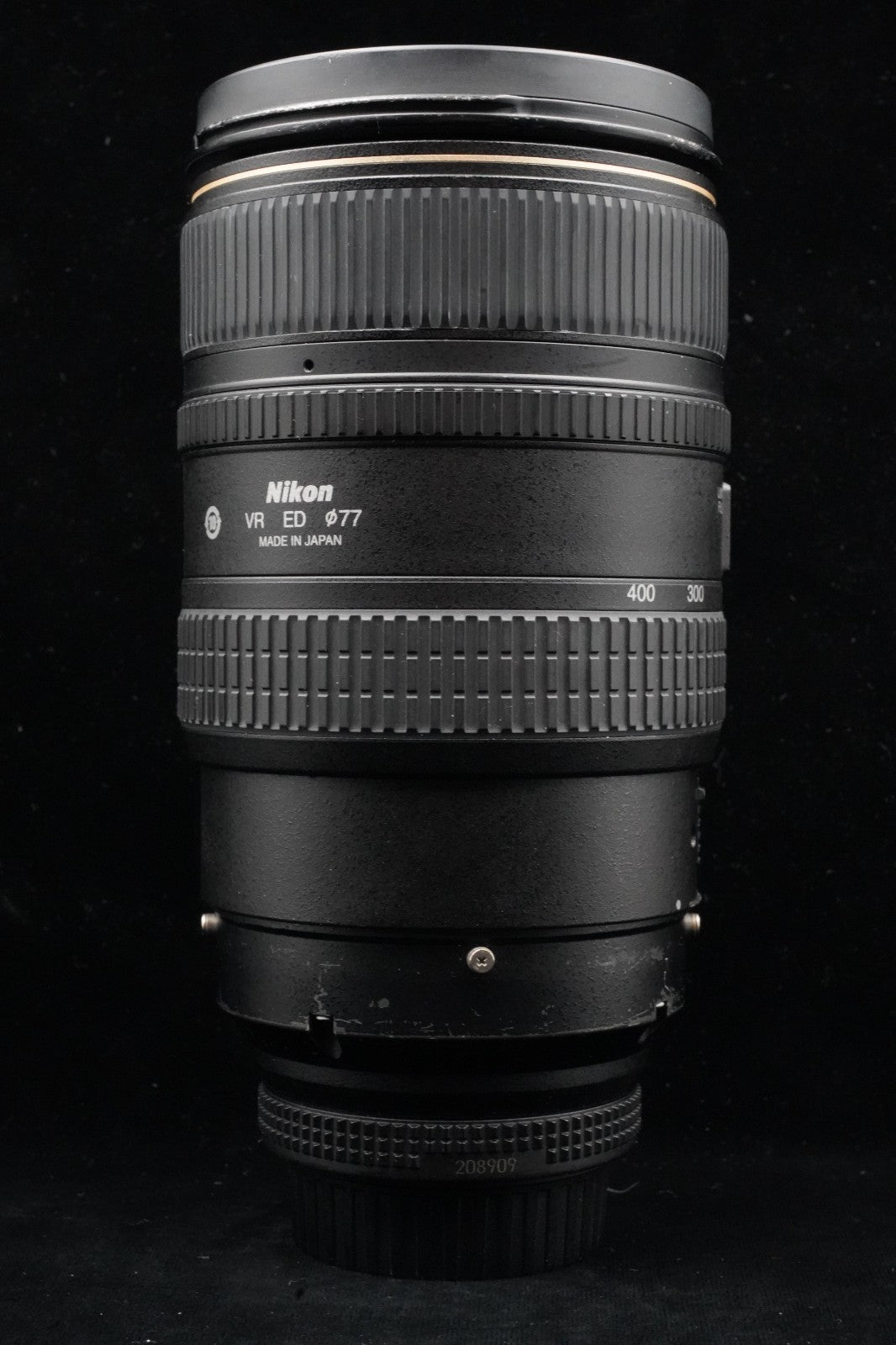 Nikon AF VR NIKKOR 80-400mm F/4.5-5.6 D ED Zoom F mount Lens R0252 #10719