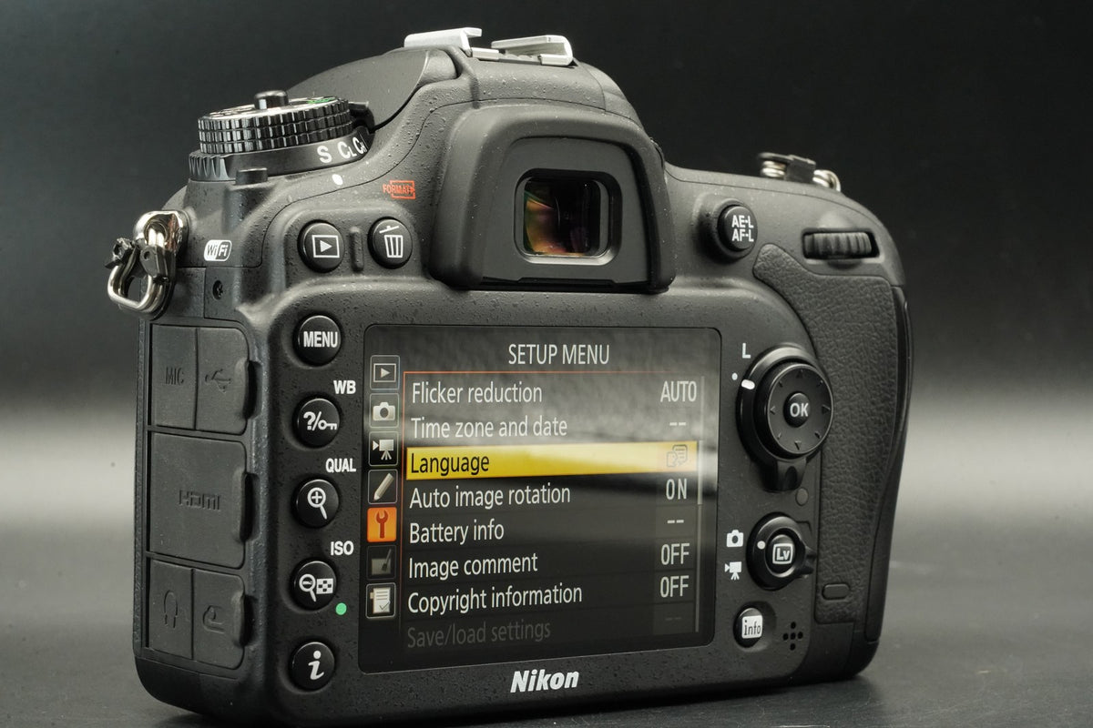 Nikon D7200 24.2 MP Digital SLR Camera Body Only -8738 cuts- US STOCK #11512