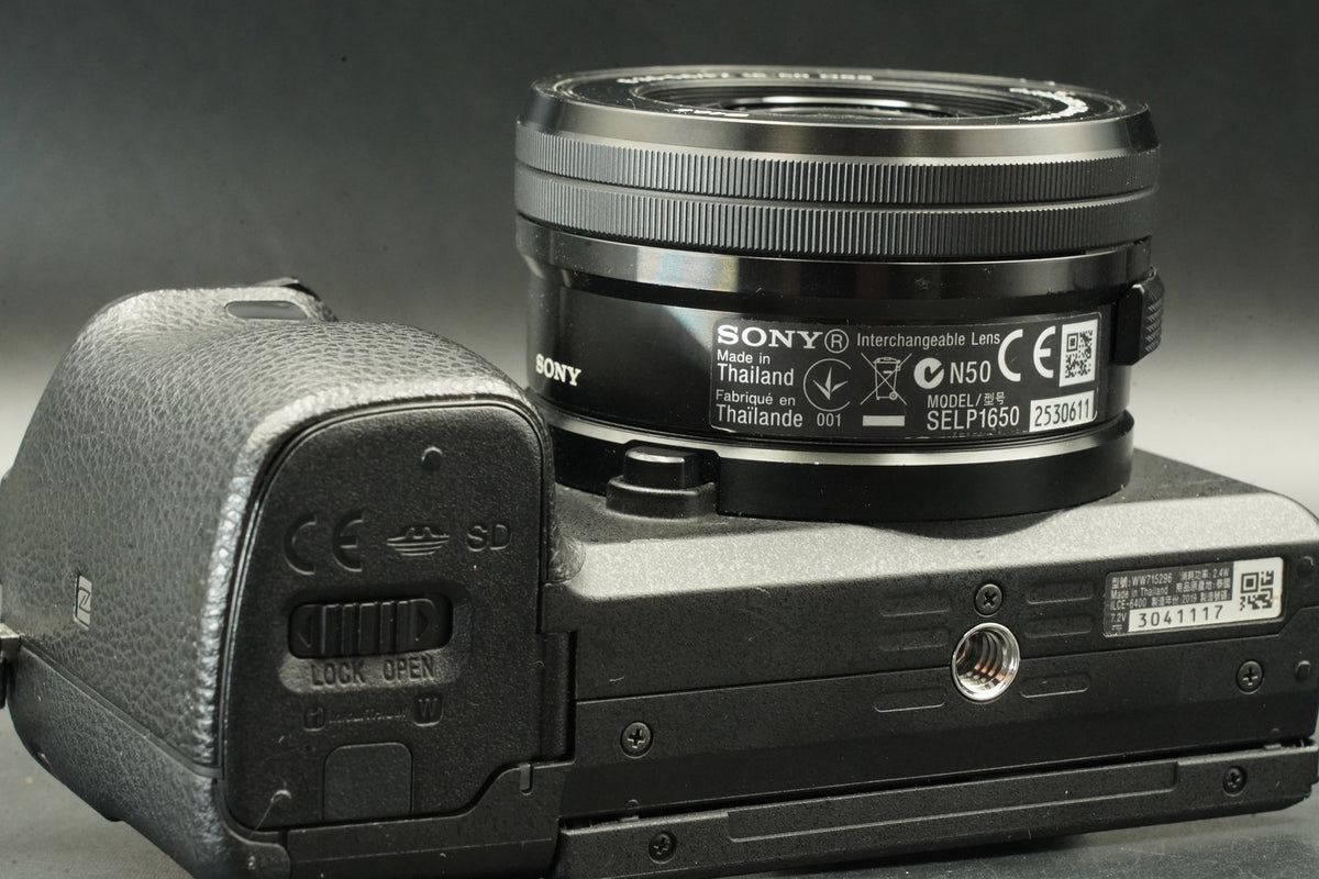 Appareil photo numérique Sony A6400 noir avec objectif 16-50 mm -7675...