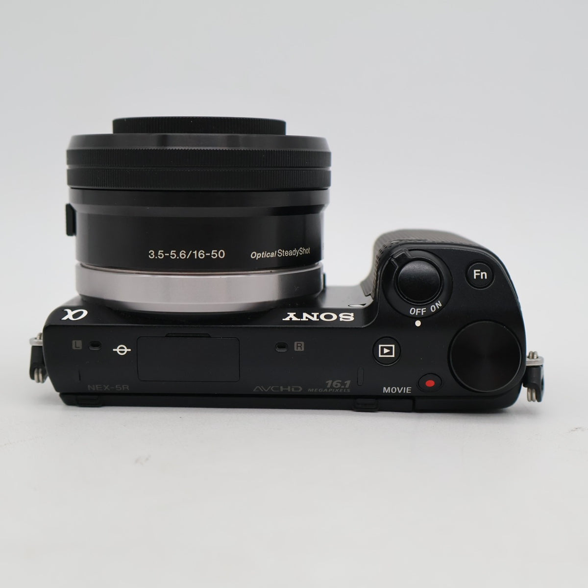 Sony Alpha NEX-5R Digital Camera Black 16-50mm Lens English OK -1226cut- #11953