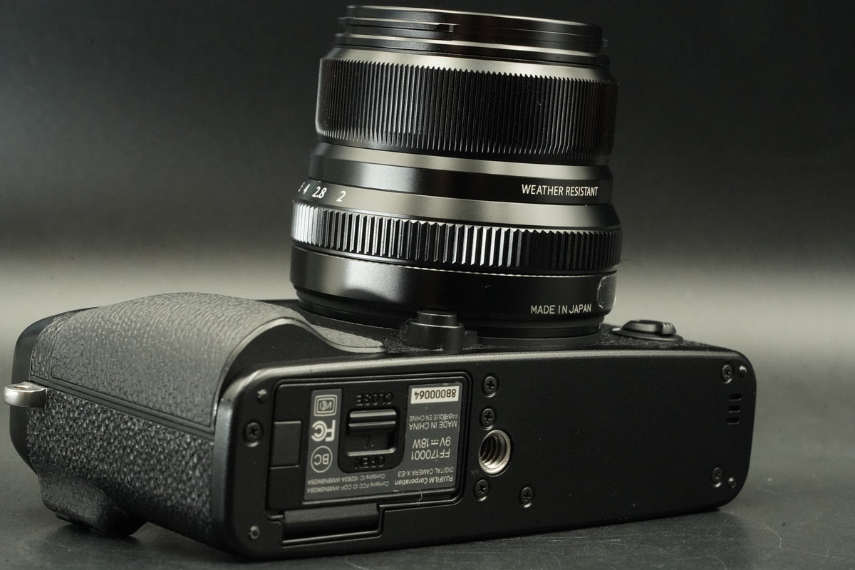 Fujifilm X-E3 24.3MP Digital Camera w/ 23mm F/2 R WR Lens -1114 cuts- #11992