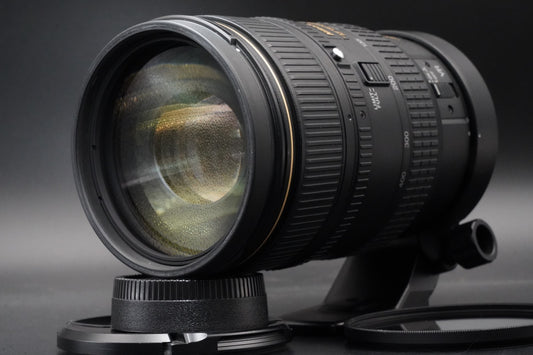 Nikon AF VR NIKKOR 80-400mm F/4.5-5.6 D ED Zoom F mount Telephoto Lens 10963