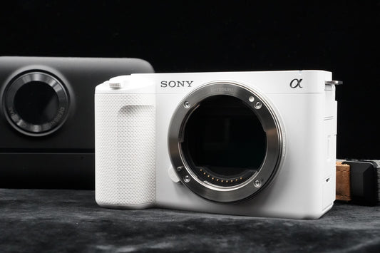Sony Alpha ZV-E1 4K UHD Mirrorless Camera English White US STOCK #9981