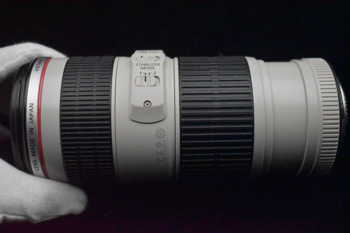 [US Duty Paid] Canon EF 70-200mm F/4 L IS USM Telephoto Lens From JAPAN 8957