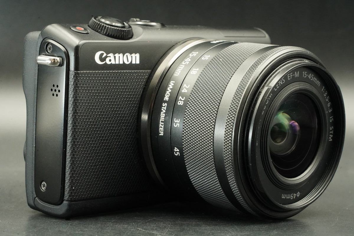 Canon EOS M100 Digital Camera 15-45mm Black EF-M Mount #12136