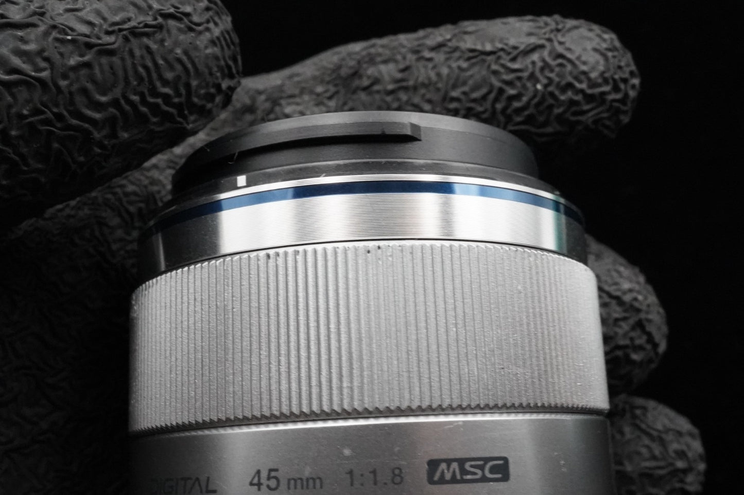 Olympus M.ZUIKO DIGITAL 45mm f/1.8 Lens Silver Japan US Duty Paid 9451