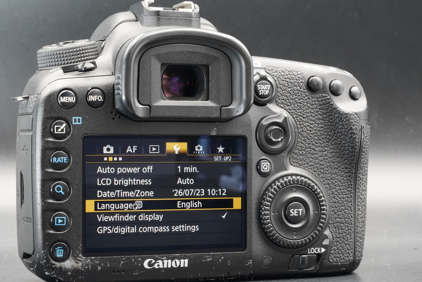 Canon EOS 7D Mark II DSLR Digital SLR Video Camera Used US STOCK #11407