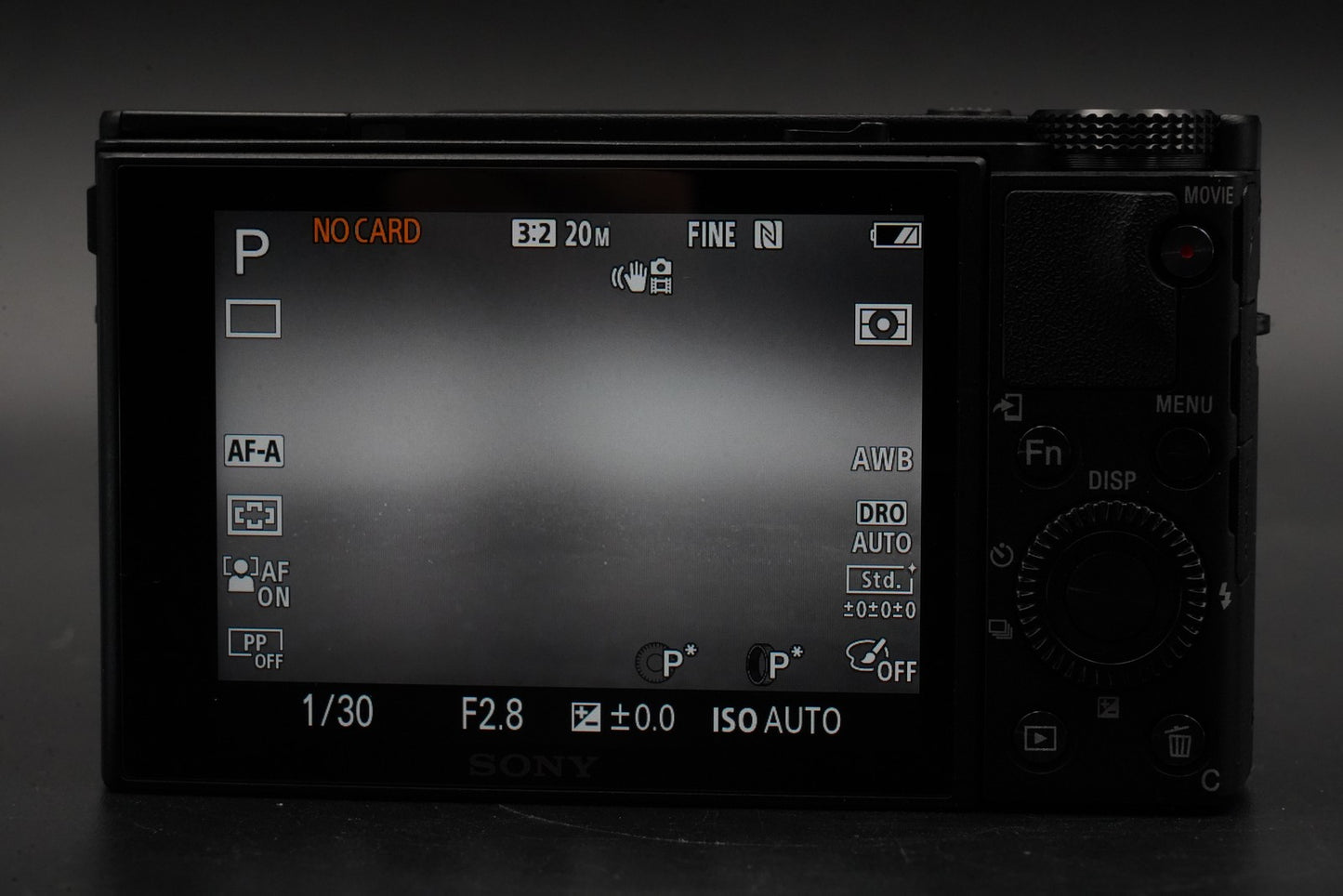 [ALMOST UNUSED] Sony Cyber-Shot DSC-RX100 VII Mark 7 Digital Camera 10929