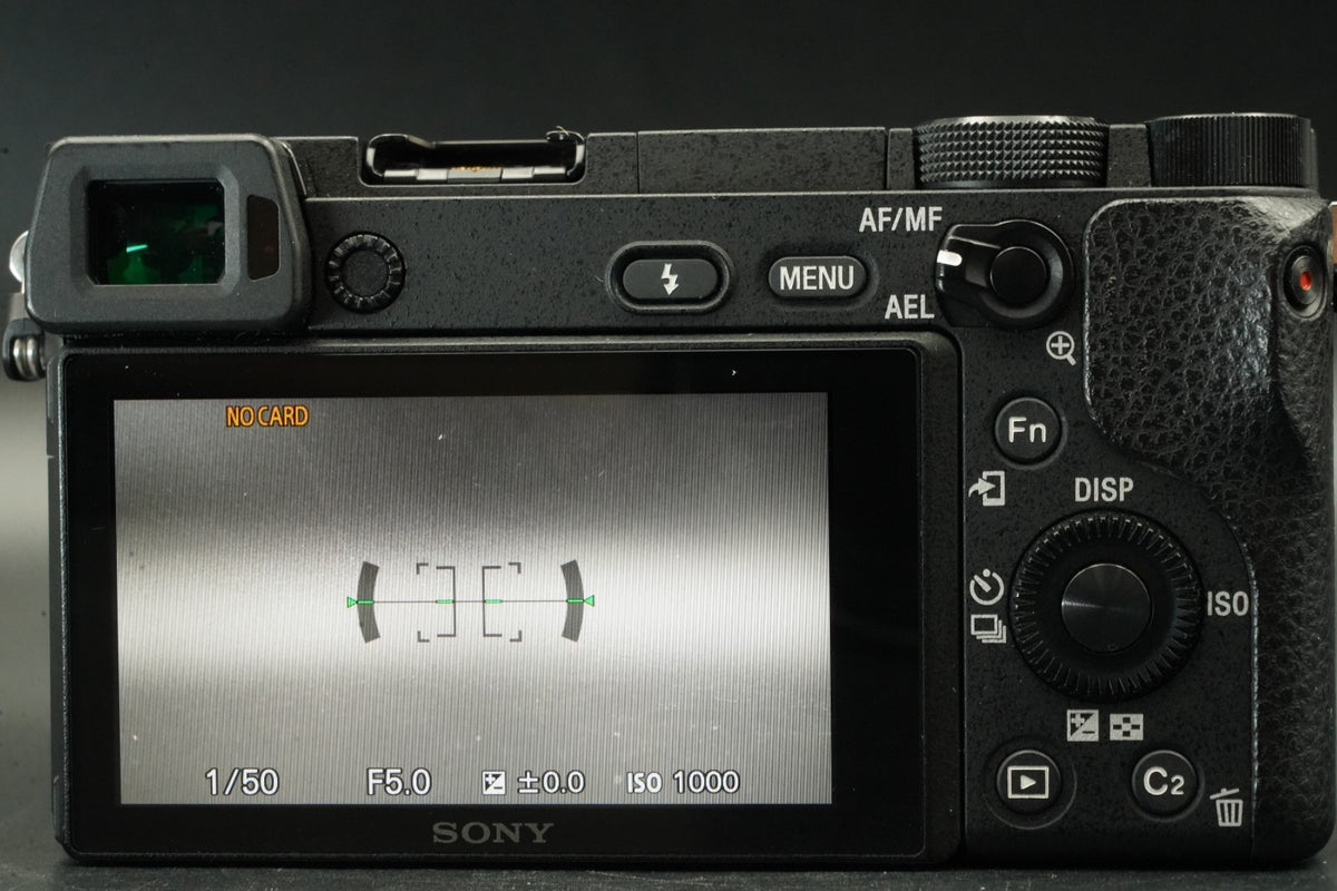 Sony a6300 + 16-50mm PZ Lens Mirrorless Digital Camera Black -120275cuts- #12357