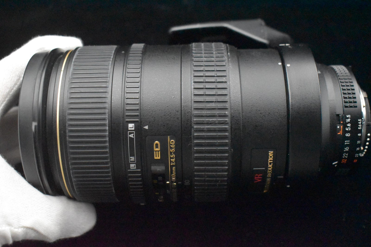 Nikon AF VR NIKKOR 80-400mm F/4.5-5.6 D ED Zoom F mount Teleobiettivo 8607