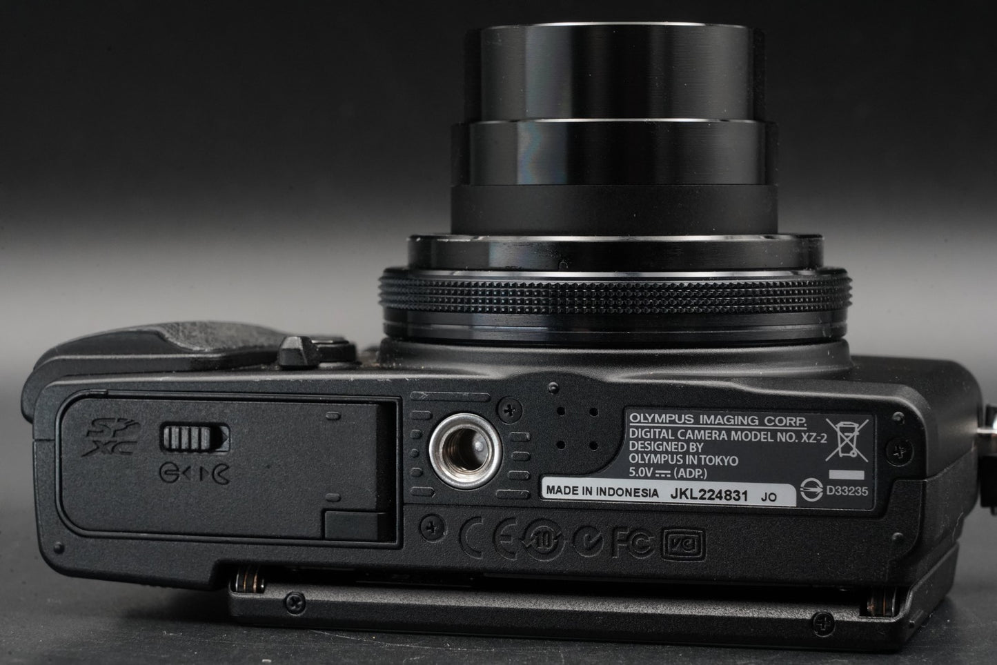 [US Duty Paid] Olympus STYLUS XZ-2 Point and Shoot Digital Camera Black 11178
