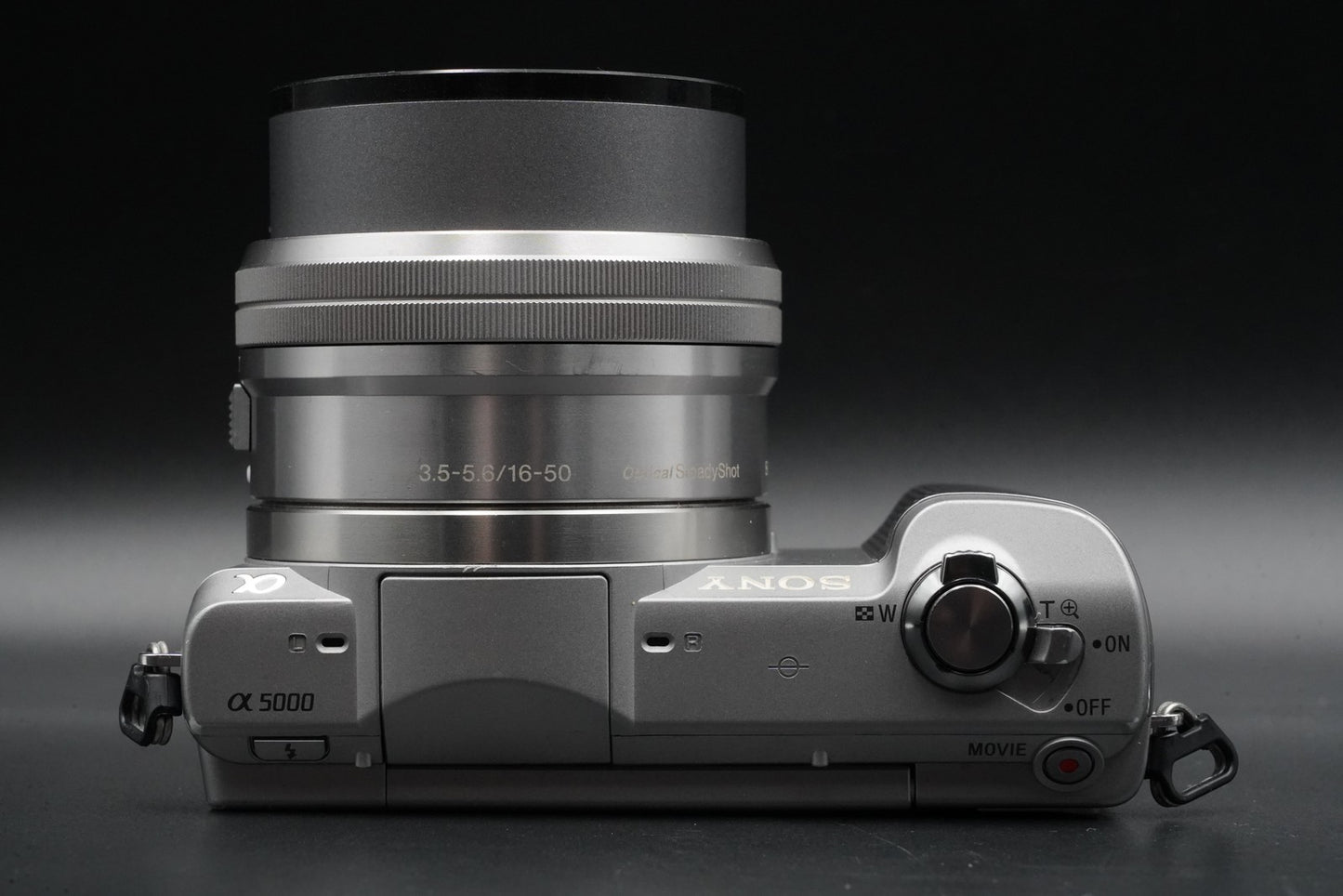 2 Lenses! Sony Alpha a5000 Mirrorless Digital Camera Silver with Lens 10483