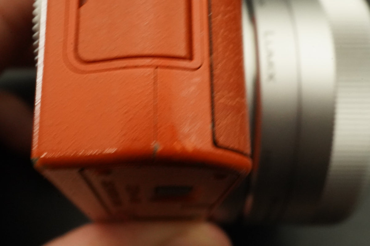 Panasonic LUMIX DMC-GM1 Digital Camera Orange English OK #11767