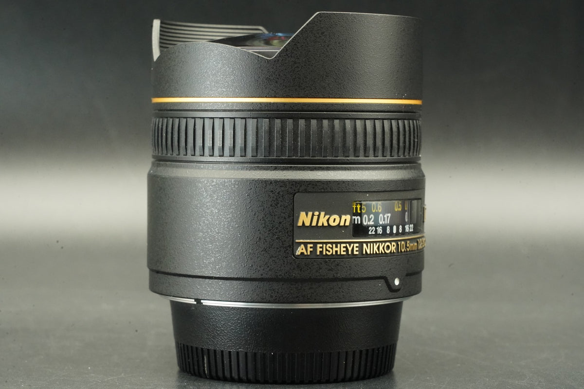 Nikon AF DX FISHEYE 10.5mm f/2.8G ED Digital Camera Lens #12463