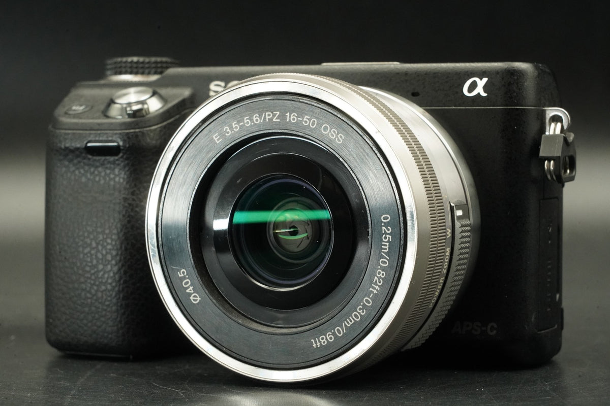 Sony α NEX-6 Digital Camera w/ 16-50mm PZ Lens ENGLISH OK -3107 cut- #12456